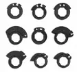UFO Lock-on Tupet Oranssi - Kahvatupit - 650-1828-F - 2