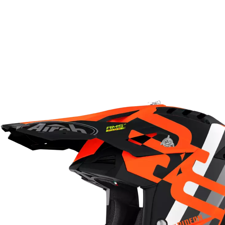 Airoh Aviator 3 Lippa Rainbow oranssi ma - Kypärien varaosat - 57-9-AV3R32F - 1