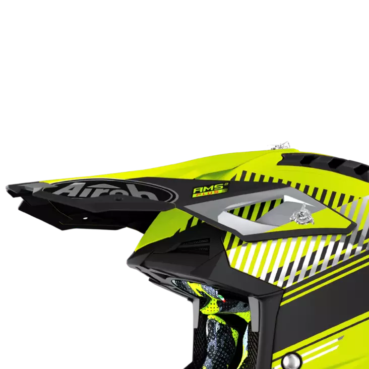 Airoh Aviator 3 Lippa Wave keltainen mat - Kypärien varaosat - 57-9-AV3W31F - 1