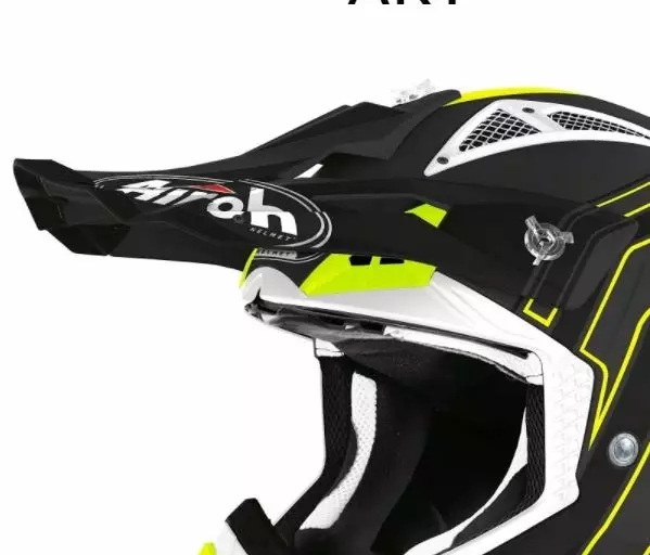 Airoh Aviator ACE Lippa Art black matt - Kypärien varaosat - 57-9-AVAAR35F - 1