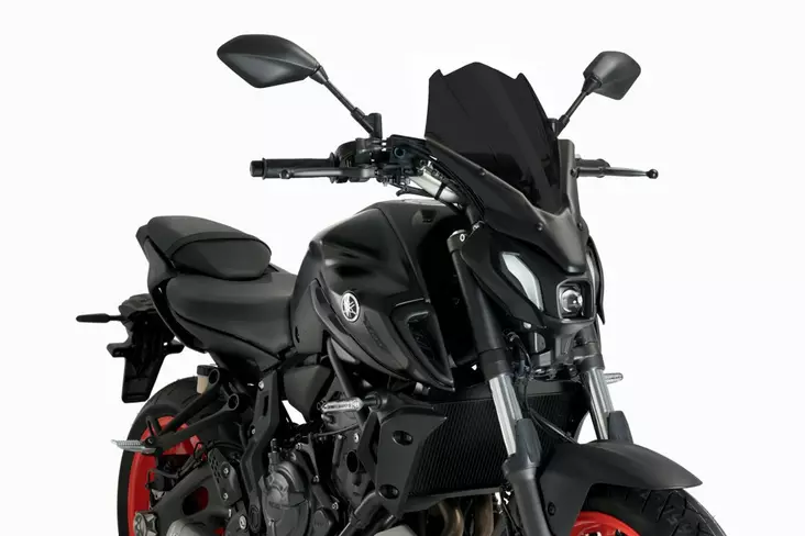 Puig Touring Screen Yamaha MT07 21- C/Dark SM - Moottoripyörän tuulisuojat - 33-20619F - 1