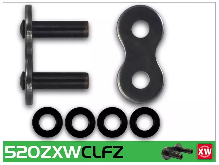 RK 520ZXW Niittilukko - Moottoripyörän ketjulukot - 282-520330-CLF - 1