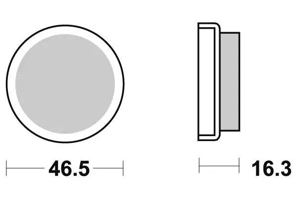 SBS Jarrupalat Ceramic 576HF - Moottoripyörän jarrupalat - 23-576HF - 1