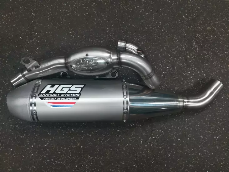 HGS Täysputkisto 4T Yamaha YZ250F 19-.. - Crossipyörän 4-T täysputkistot - 460-YF-219-CSG - 1