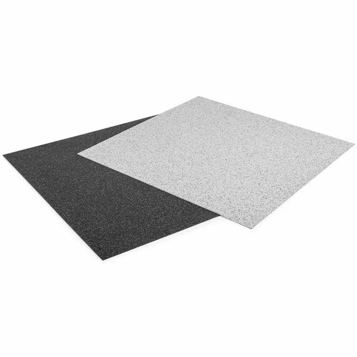 Gymstick Pro rubber palamatto 102 x 102 x 0,4 cm - Kuntosalimatot ja alustat - GS61222-LG - 1