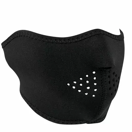 Neopreenimaski ZanHeadgear, puolikas, musta - Neopreenimaskit ja huivit - WNFM114H - 1