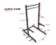 Gymstick Alpha Cage kyykkyteline - Treenitelineet ja räkit - GSPRO-ACH - 20