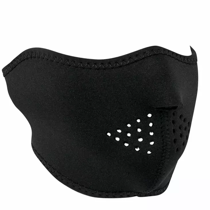 Neopreenimaski ZanHeadgear, puolikas, musta - Neopreenimaskit ja huivit - WNFM114H - 1