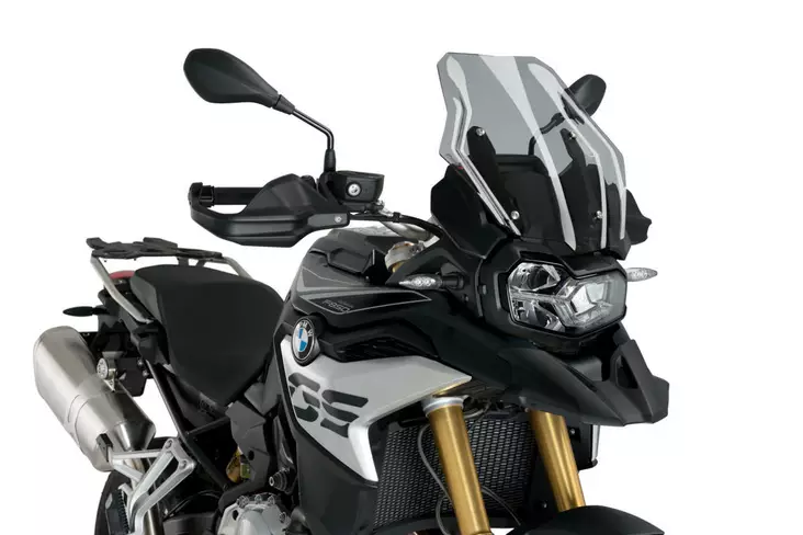 Puig Tuulisuoja Racing Bmw F850Gs/Adventure, savu - Moottoripyörän tuulisuojat - 33-3769H - 1