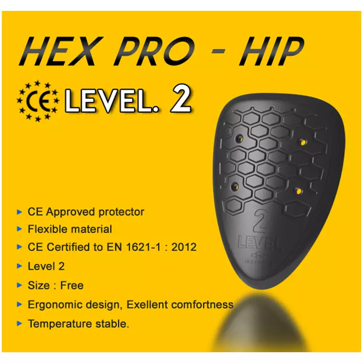 Sweep Hex-Pro lonkkasuoja ajohousuille, CE Taso 2 - Polvi- ja kyynärsuojat - HEX-PRO-H - 1