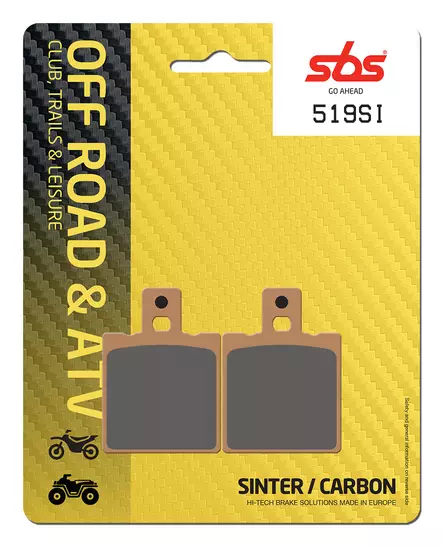 Sbs Jarrupalat Sintered Offroad - Crossipyörän jarrupalat - 23-519SI - 2