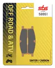 Sbs Jarrupalat Sintered Offroad - Crossipyörän jarrupalat - 23-589SI - 2