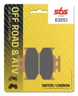 Sbs Jarrupalat Sintered Offroad - Crossipyörän jarrupalat - 23-632SI - 2