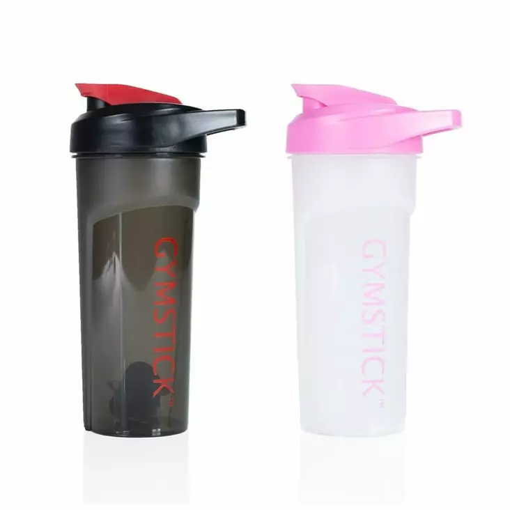 Gymstick shakeri 600ml - Juomapullot ja Shakerit - GS61142-PI - 1