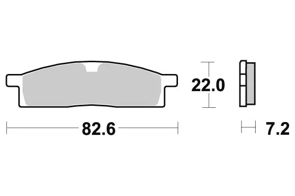 SBS Jarrupalat Racing Sintered 589RSI - Moottoripyörän jarrupalat - 23-589RSI - 1