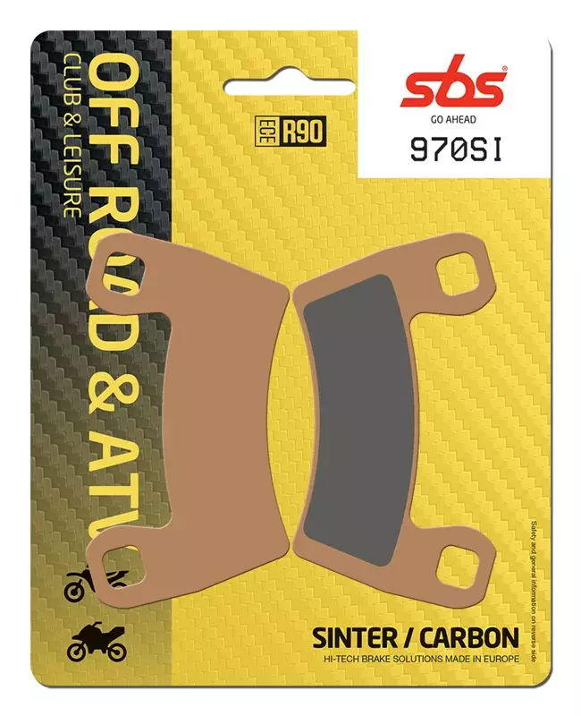 SBS Jarrupalat Sintered Offroad 970SI - Mönkijän jarrupalat - 23-970SI - 1