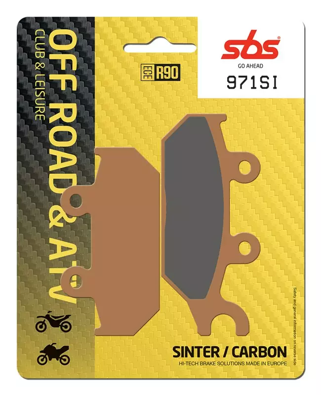 SBS Jarrupalat Sintered Offroad 971SI - Mönkijän jarrupalat - 23-971SI - 1
