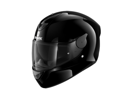 Moottoripyöräkypärä Shark D-Skwal 2, musta - Umpikypärät - HE4030EBLK - 2