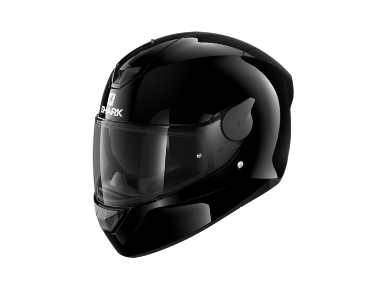 Moottoripyöräkypärä Shark D-Skwal 2, musta - Umpikypärät - HE4030EBLK - 2