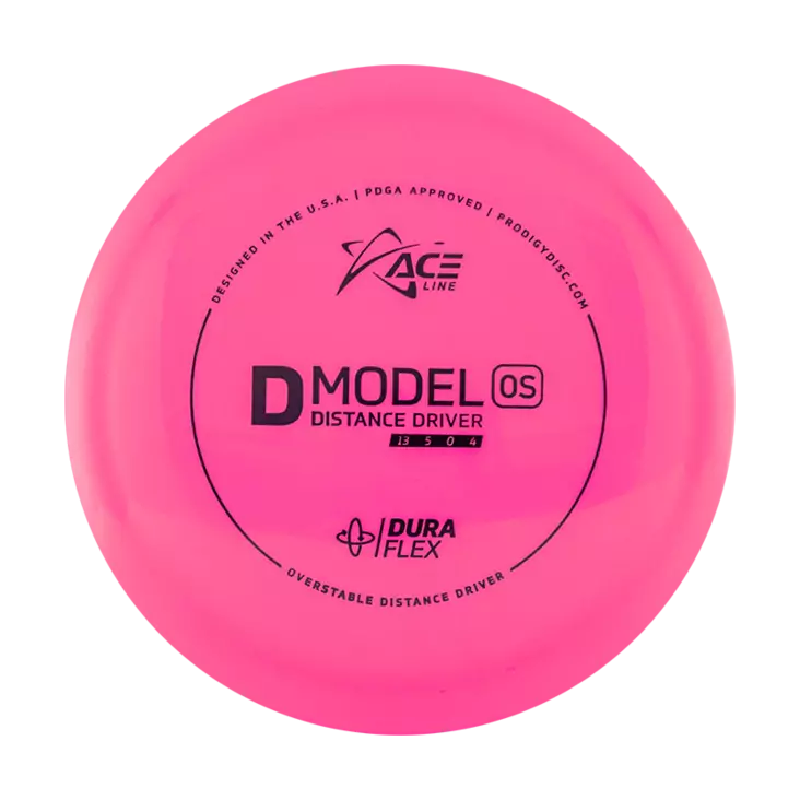 Frisbeegolfkiekko Prodigy ACE Line D Model OS DuraFlex - Pituusdraiverit - D-OS-DF-174-PINK - 1