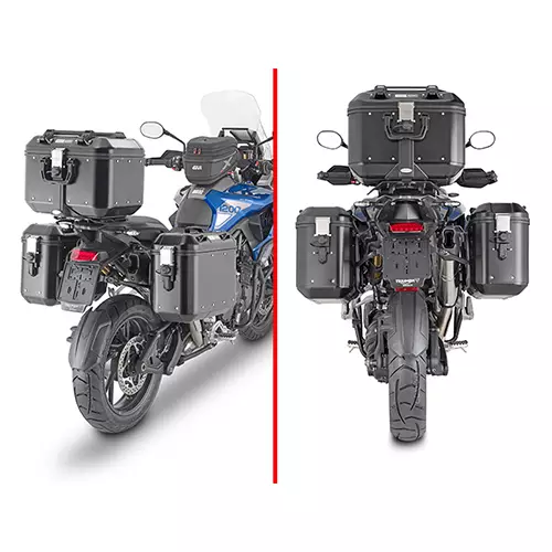 Givi TUB.PANN.HOLDER TRIUMPH TIGER 1200G - Moottoripyörän laukkujen kiinnikesarjat - 322-PLO6422MK - 1