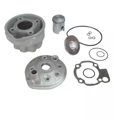 Italkit Sylinterinkansi, 50cc, 2-Osainen, Minarelli Am6 - Mopon sylinterikannet - 301-71021K - 1