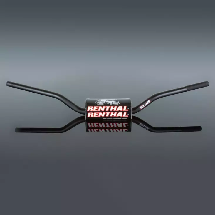 Renthal Fatbar 604 Carmichael Musta - Ohjaustangot - 455-604-01-BK - 1