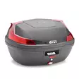GIVI BLACK CASE B47 W/OUT PLATE AND - Moottoripyörän perälaukut - 321-B4700NML - 1