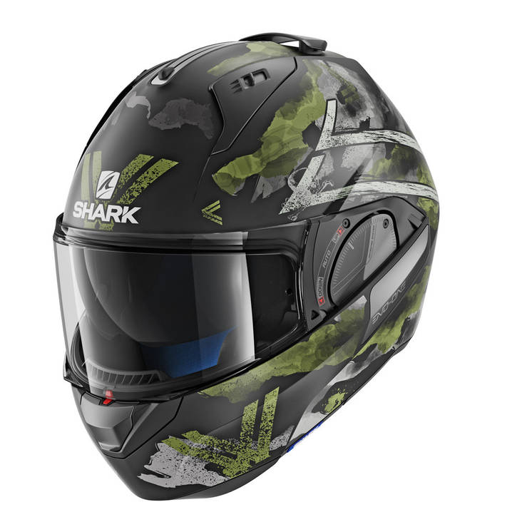 Avattava mp-kypärä Shark Evo-One 2 Skuld - Avattavat- ja avokypärät - HE9705EKGA-L - 1
