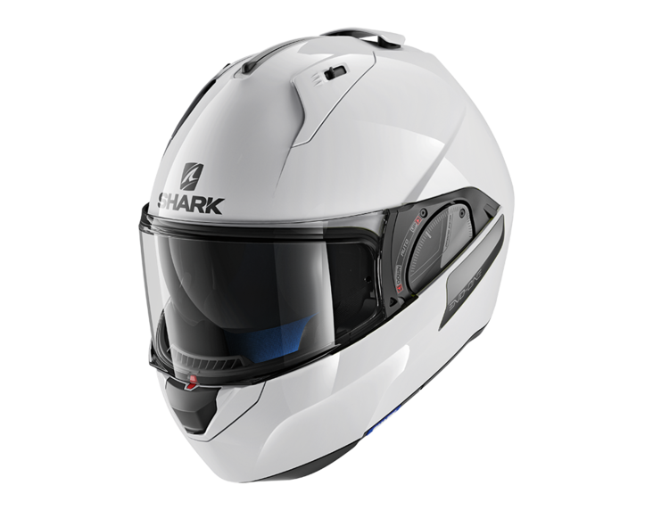 Avattava mp-kypärä Shark Evo-One 2, valkoinen - Avattavat- ja avokypärät - HE9700EWHU-L - 1