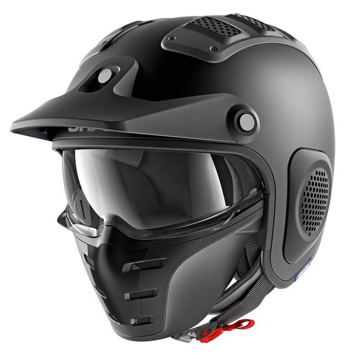Avokypärä Shark X-Drak, mattamusta - Avattavat- ja avokypärät - HE2602EKMA-L - 1