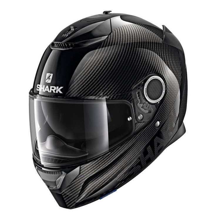 Moottoripyöräkypärä Shark Spartan Carbon Skin 1.2 - Umpikypärät - HE3400EDKA-L - 1