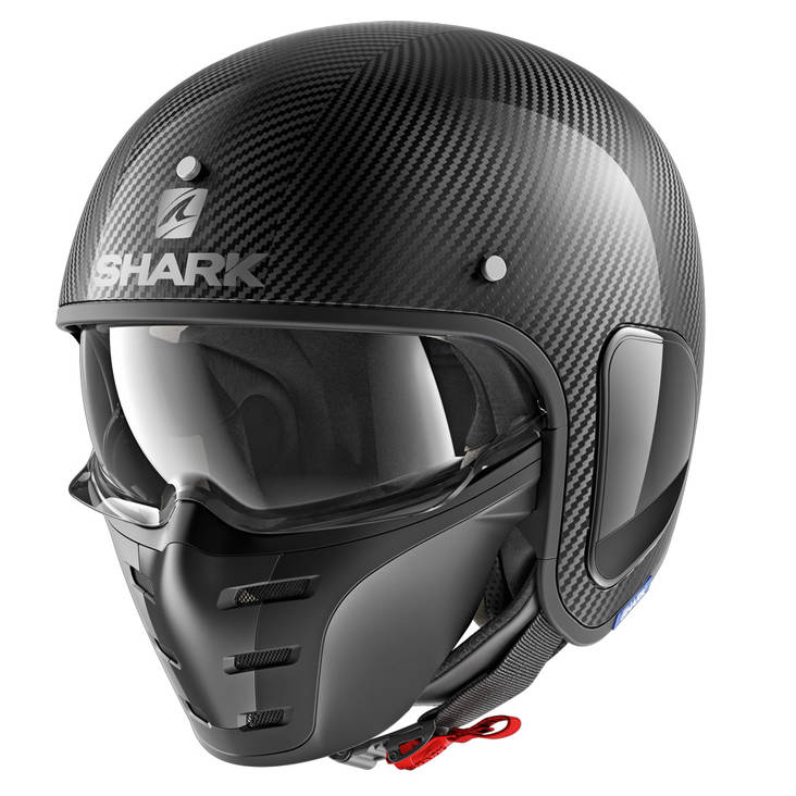 Shark S-Drak avokypärä, hiilikuitu - Avattavat- ja avokypärät - HE2700EDSK-L - 1