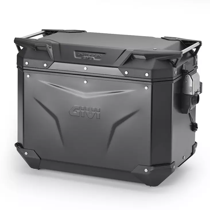 Givi Left Black Alum Case 48Lt. OBKEVO 2 - Moottoripyörän perälaukut - 321-OBKEV48BL - 1