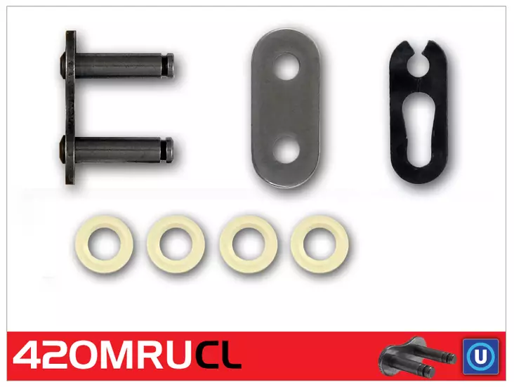 RK 420MRU Ketjulukko - Mopon ketjut - 282-420190-CL - 1
