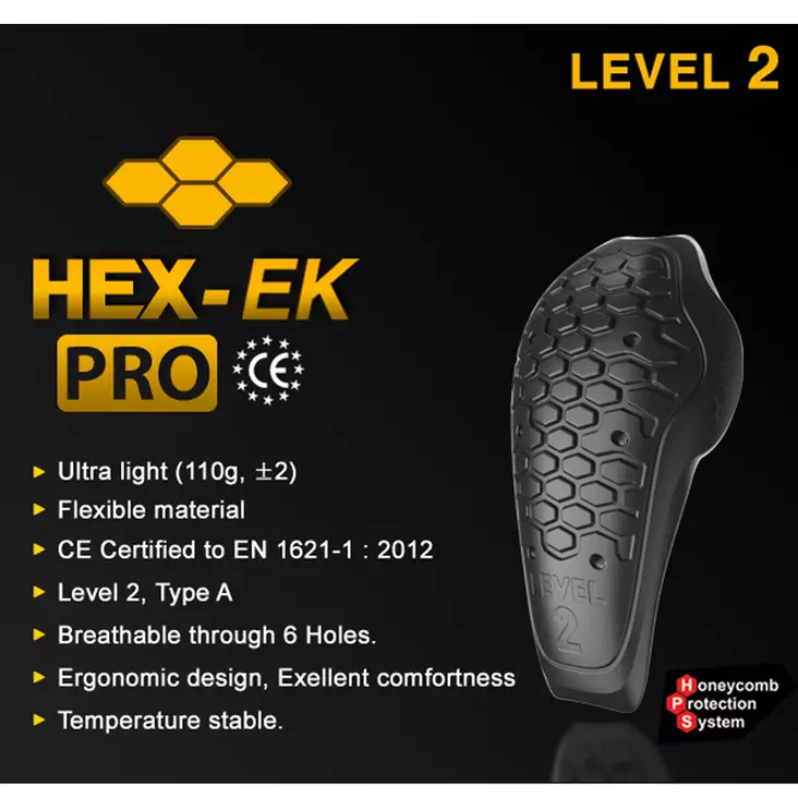Sweep Hex-Pro kyynärsuoja naisten ajotakeille, CE Taso 2 - Polvi- ja kyynärsuojat - HEX-PRO-EKL - 1