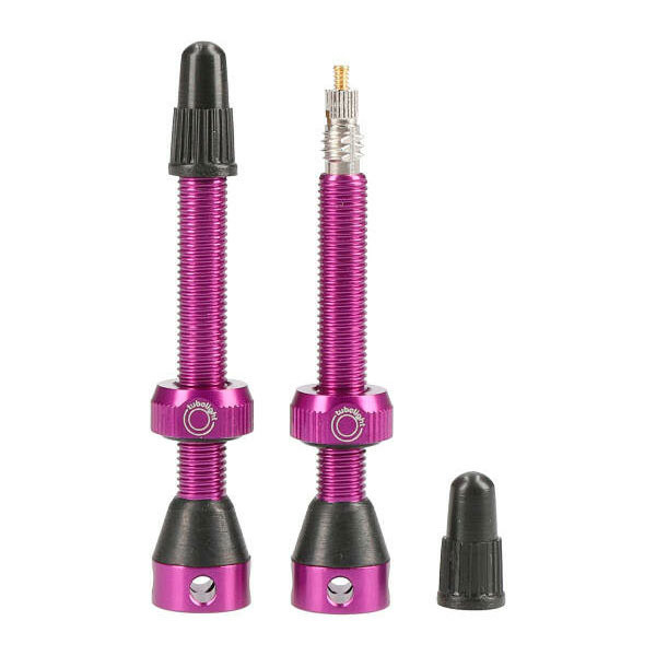 Venttiili Insert Tubolight, 50mm, violetti, 1pr - Polkupyörän venttiilit ja osat - VVPRL - 1
