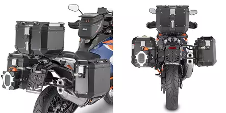 Givi PANN.HOLDER KTM 1290 S.ADV '21 OUTBACK - Moottoripyörän laukkujen kiinnikesarjat - 322-PLO7713CAM - 1