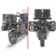 Givi PA.HO TRIUMPH TIGER 1200 GT EXPLORE - Moottoripyörän laukkujen kiinnikesarjat - 322-PLO6423CAM - 1