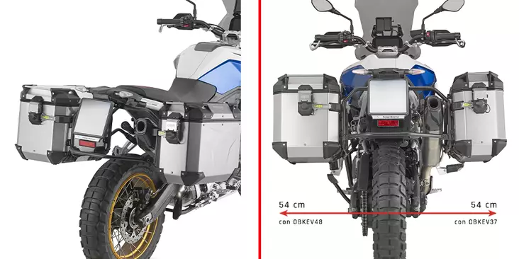 Givi Pannier Holder Bmw F 900 GS (2024) - Moottoripyörän laukkujen kiinnikesarjat - 322-PLO5145CAM - 1
