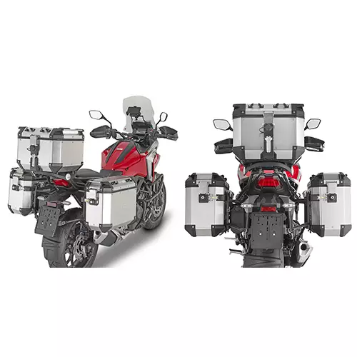 Givi PANN.HOLDER HONDA NC750X (2021) OUT - Moottoripyörän laukkujen kiinnikesarjat - 322-PLO1192CAM - 1