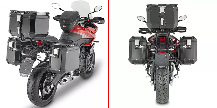 Givi TUB.PANN.HOL TRIUMPH TIGER SPORT 66 - Moottoripyörän laukkujen kiinnikesarjat - 322-PLO6421CAM - 1