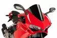 Puig Tuulisuoja Racing Ducati 959-1299 Panigale, musta - Moottoripyörän tuulisuojat - 33-7621N - 1