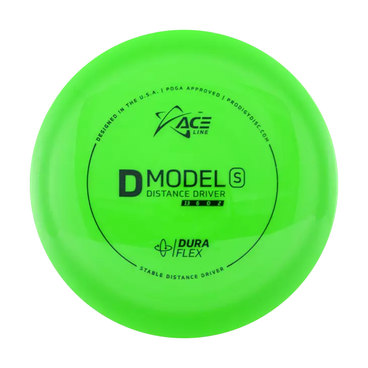 Frisbeegolfkiekko Prodigy ACE Line D Model S DuraFlex - Pituusdraiverit - D-S-DF-174-GREEN - 1