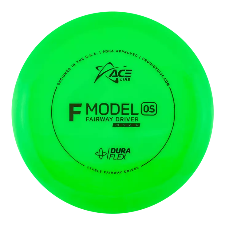 Frisbeegolfkiekko Prodigy ACE Line F Model OS DuraFlex - Väylädriverit - F-OS-DF-176-GREEN - 1