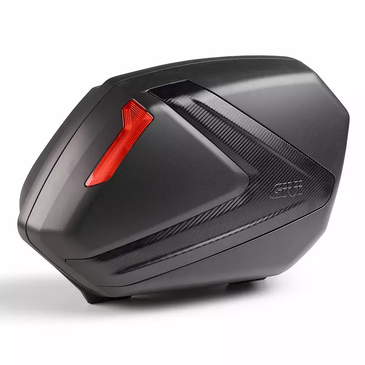 Givi V37 monokey 37lt laukkupari hiilikuitu look sivupaneeli - Moottoripyörän sivulaukut - 321-V37NN - 1