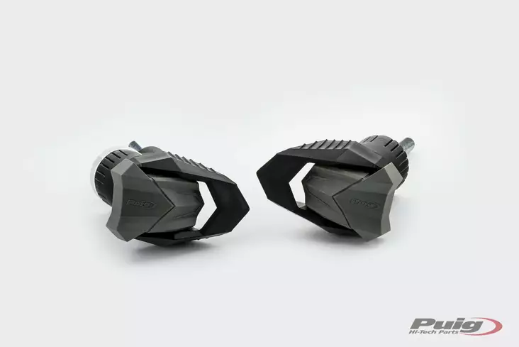 Puig Crash Pads R19 Aprilia Rs 660 21' C/Black - Moottoripyörän crashpadit - 33-20606N - 1