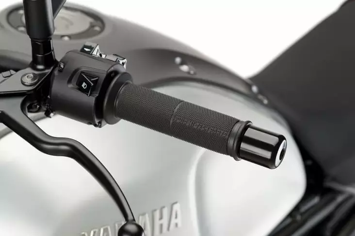 Puig Grips By Pair Puig Hi-Tech Open Medium C/Black - Kahvatupit - 33-6405N - 1