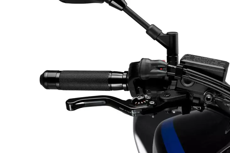 Puig Short Brake Lever 3.0. C/Black Sele - Moottoripyörän vivut ja kahvat - 33-130NN - 1