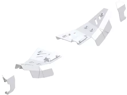 Polaris XP 1000 S tukivarsien suojat eteen, alumiini - Mönkijän tukivarrensuojat - 0225908VP - 1